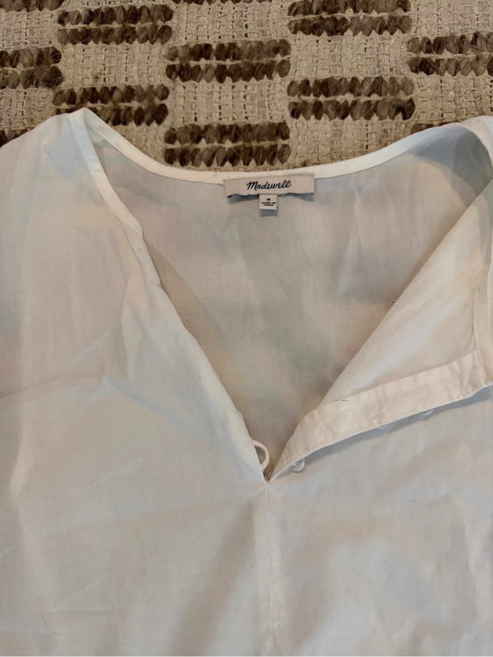 Madewell Ric Rac Midi Dress - Picture 3 of 3